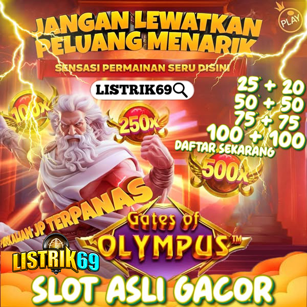 Listrik 69 Slot Terbaik Gampang Menang & Terpercaya 2025
